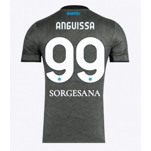 Fotbalové Dres SSC Napoli Frank Anguissa #99 Alternativní 2024-25 Krátký Rukáv